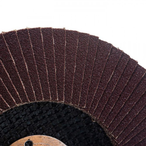 Круг шлифовальный лепестковый, 125*22мм, Р150, Vertextools 12600-150