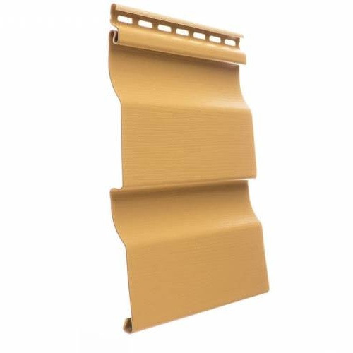 Сайдинг виниловый D4.5D Корабельная доска 232мм*3600мм карамель Деке PREMIUM