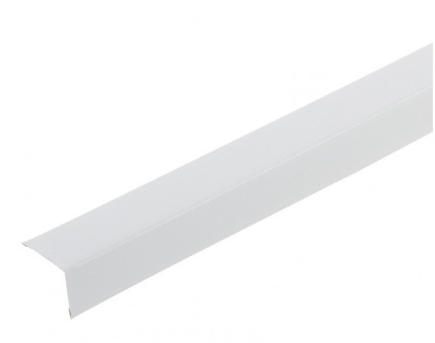 Уголок PL 19х24х3000мм Белый матовый, оцинкованный Албес
