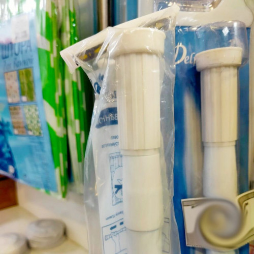 Карниз гардина для ванной 140-260см, белый 104007