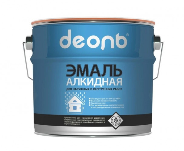 Эмаль ПФ-115 универсальная белая глянцевая (База А) 2,7кг ГОСТ 6465-76 Деоль