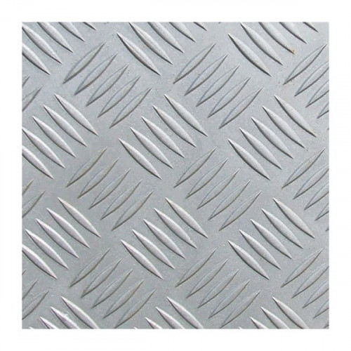 Лист алюминиевый рифленый Квинтет 1,5х1200х600 мм