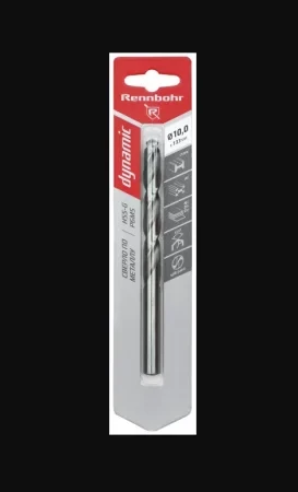 Сверло по металлу 10,0х133мм сталь Р6М5 Rennbohr 675100