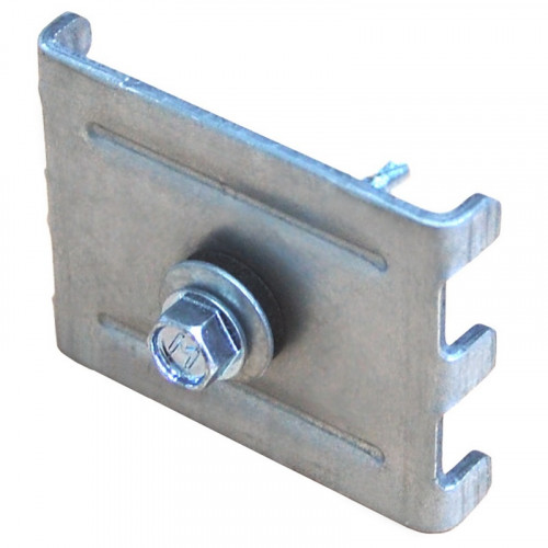 Крепление для забора (скоба и саморез) 5,5х32мм цинк Grand Line