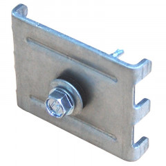 Крепление для забора (скоба и саморез) 5,5х32мм цинк Grand Line