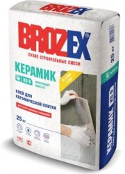Клей для плитки KS 9 Керамик Brozex 25 кг
