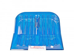 Лопата снеговая из поликарбоната 440*370, бирюза без черенка, d=32