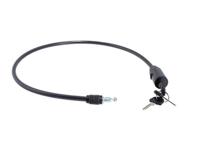 Замок тросовый d=8мм, 800мм РемоКолор 70-0-942