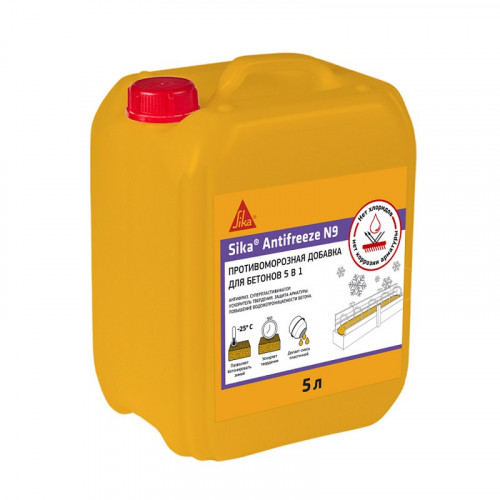 Суперпластификатор для бетона Sika Antifreeze N-9 5л
