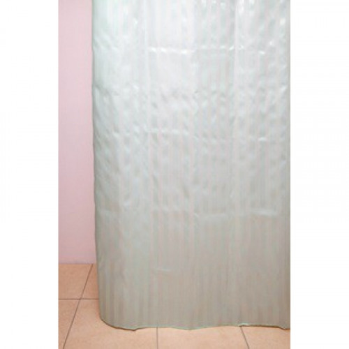 Штора для ванной комнаты 180*200см Белая WS-816, 104056