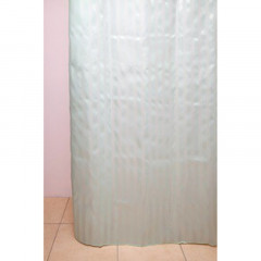 Штора для ванной комнаты 180*200см Белая WS-816, 104056