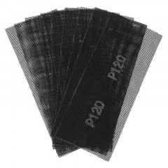Сетка абразивная P120 115х280мм, 10шт Vertextools 12900-120