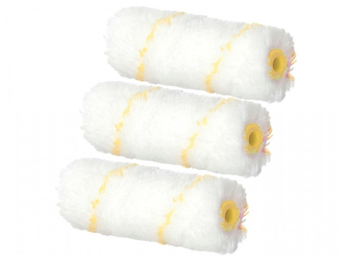 Ролик для валика 55мм, полиакрил 10мм, d15мм, ось 6мм, 3шт. Гирпан РемоКолор 06-1-530