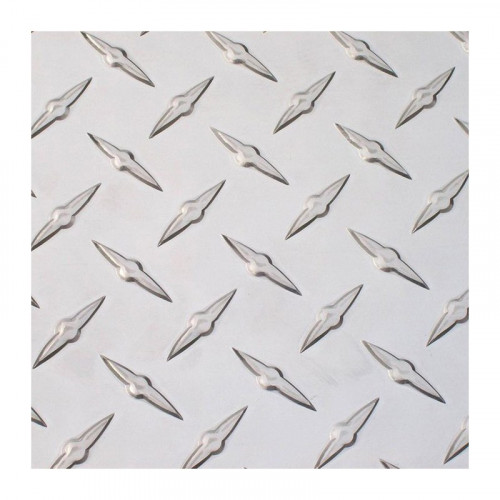 Лист алюминиевый рифленый Бриллиант 1,5х1200х600 мм