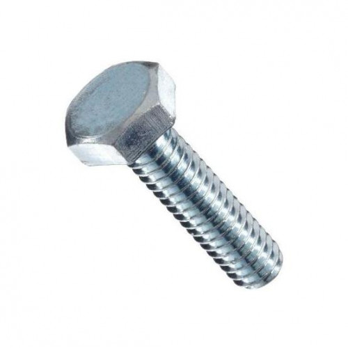 Болт шестигранный М6*60 оцинкованный DIN933, 1шт