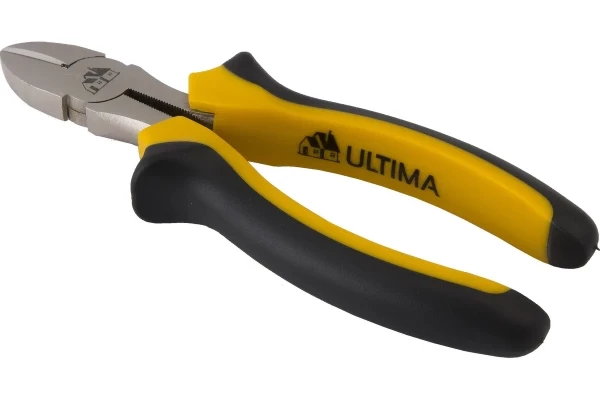 Кусачки боковые (бокорезы) 180мм двухкомпонентные рукоятки Ultima