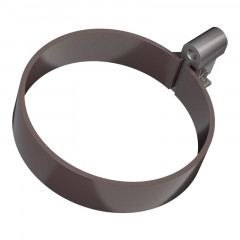 Хомут водосточной трубы ПВХ, Коричневый Макси Технониколь 638634
