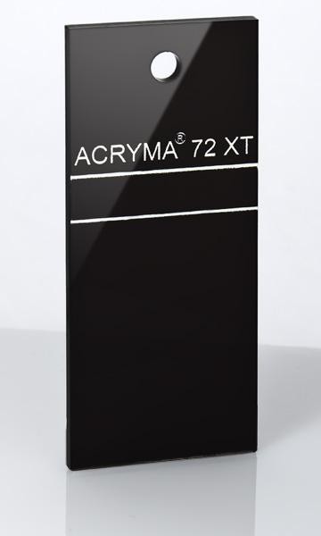 Оргстекло (акрил) 2050х3050х3мм (Черный) Acryma 72