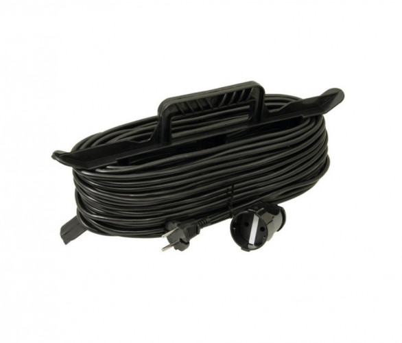 Удлинитель-шнур на рамке 1х30м без заземления 10А IP20 2.2кВт