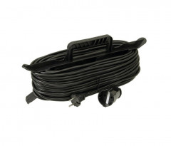 Удлинитель-шнур на рамке 1х30м без заземления 10А IP20 2.2кВт