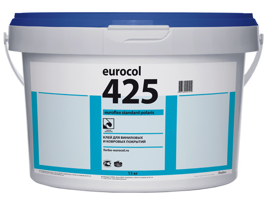 Клей Forbo Eurocol 425 Euroflex Standard для виниловых и ковровых покрытий, 13 кг
