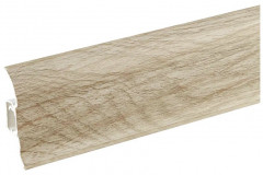 Плинтус Wimar 58, 836 Дуб веронский 2,5м. с кабель-каналом