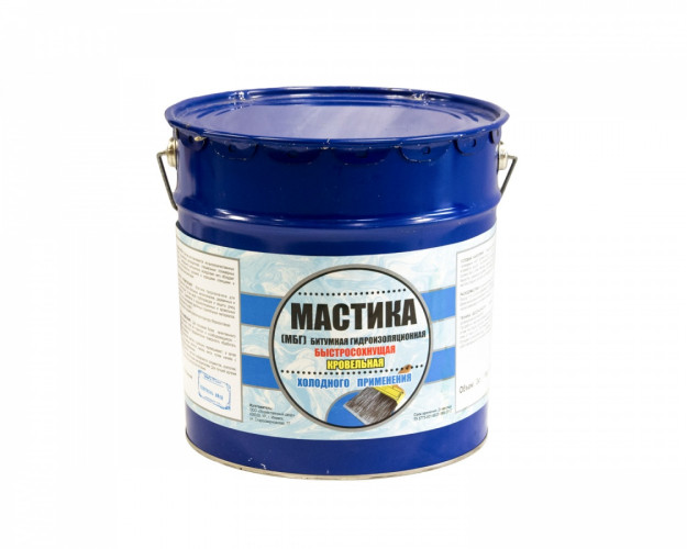 Мастика битумная гидроизоляционная МБГ, 5кг ХозДвор