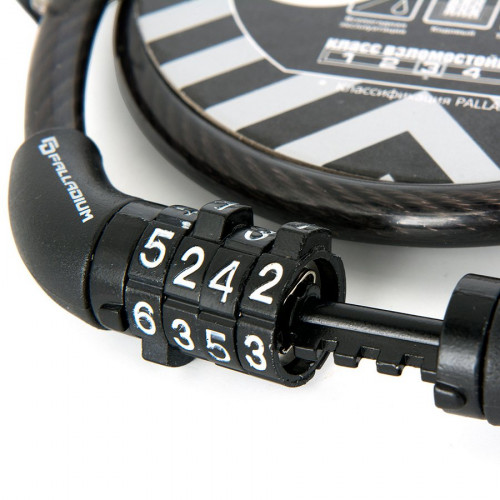 Замок тросовый PL 427-65/8 Code Palladium