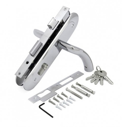 Замок врезной Palladium 1702 SC/CP Матовый хром