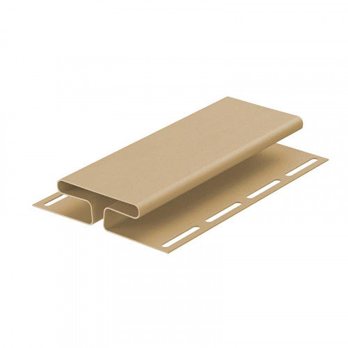 Н-профиль соединительный для винилового сайдинга 3050мм, карамель Деке PREMIUM