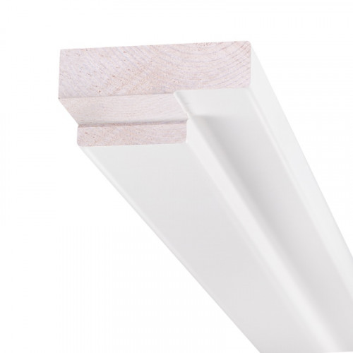 Дверная коробка перекладина М8 крашенная Белая Олови