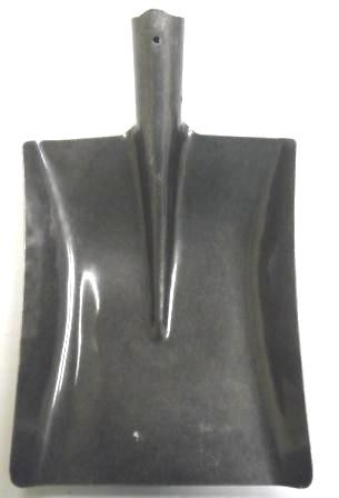 Лопата совковая из рельсовой стали с ребром жесткости, без черенка d40