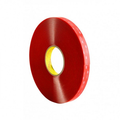 Лента клейкая двухсторонняя прозрачная 19мм*33м VHB 3M 4910F