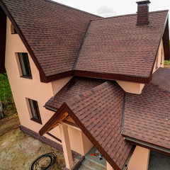 Гибкая мягкая черепица Шинглас (Shinglas) Кантри Алабама 2,6м2, Технониколь