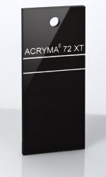 Оргстекло (акрил) 2050х3050х4мм (Черный) Acryma 72
