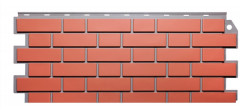 Фасадная панель Кирпич клинкерный 437х1073мм (0,47м2), Керамический FineBer