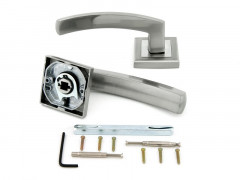 Ручка раздельная FZ 07 S квадратная SN Матовый никель