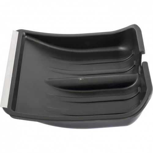 Лопата снеговая пластмассовая 350*350 без черенка, d=32 , Сибртех 61465