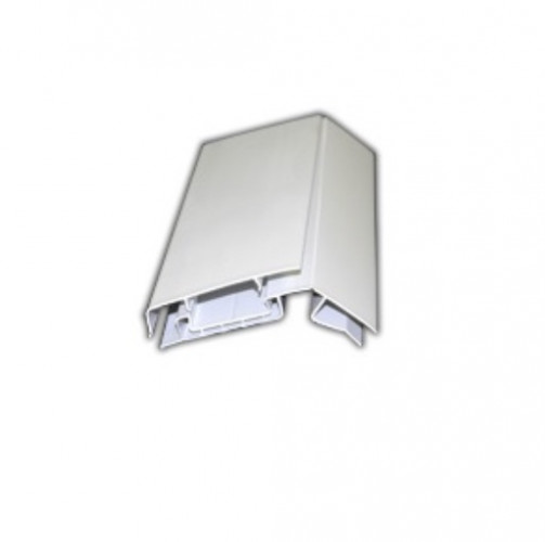 Наличник для откоса ПВХ универсальный белый 60мм, 6.2 м