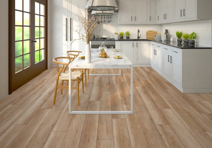 Ламинат Kronostar Ecologik Дуб Шератан с фаской, 8мм, 32класс, 2.109м2/уп