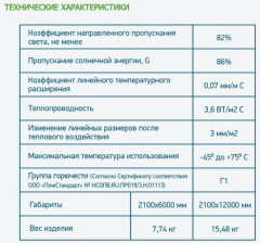 Сотовый поликарбонат 4мм Прозрачный 2,1х6м Кронос Premium 0,6кг/м2