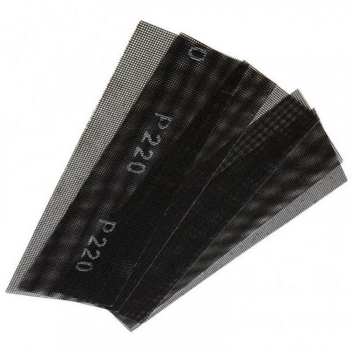 Сетка абразивная P220 115х280мм, 10шт Vertextools 12900-220