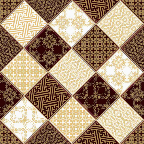 Линолеум бытовой Trend Chess 2-240D 3,0м Juteks