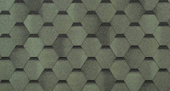 Гибкая мягкая черепица Шинглас (Shinglas) Сальса Авокадо 3м2, Технониколь