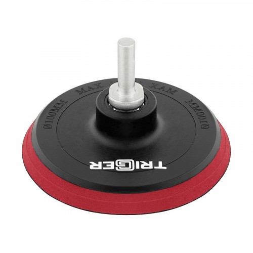 Насадка для дрели и УШМ, под липучку 100мм ТРИГГЕР 70863