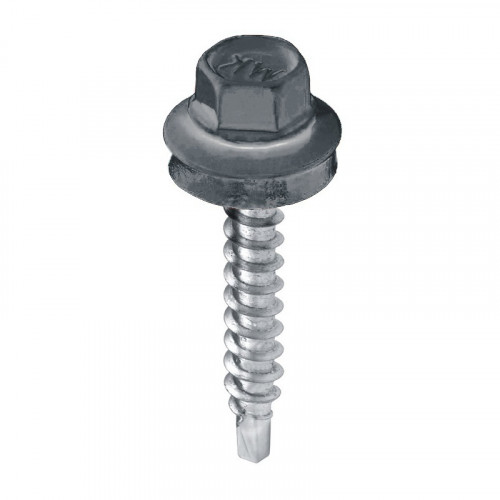 Саморез 6,3х38 ZP кровельный сверло, цинк SWFS 250 шт