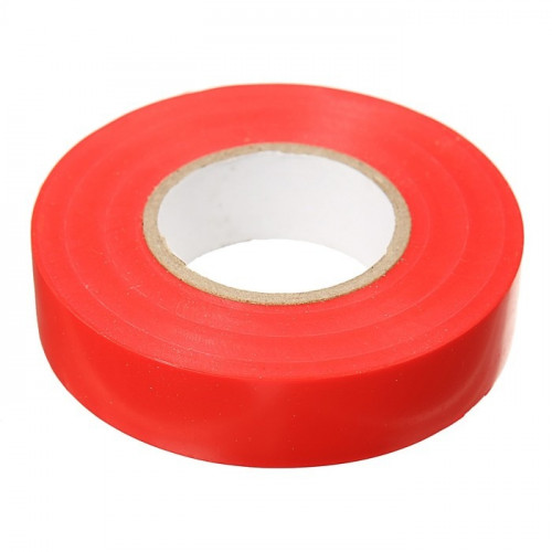 Изолента ПВХ красная 19мм*20м
