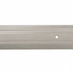 Кант полукруглый 40х900мм Дуб Дымчатый алюминиевый Русский профиль