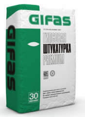 Штукатурка гипсовая Gifas Premium, 30кг