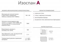 Изоспан A 70м2 ветрозащитная паропроницаемая мембрана черный 1,6х43,75 м